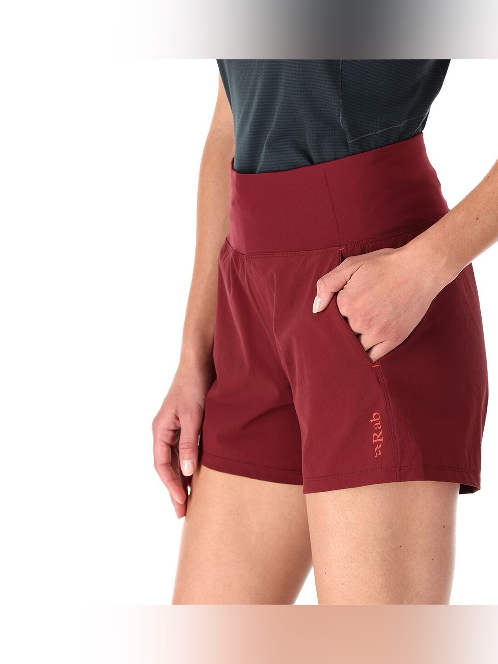 Rab Women's Momentum Short In Red Size 14